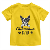 Proud Chihuahua Dad Toddler T Shirt Dog Lover Gift Idea