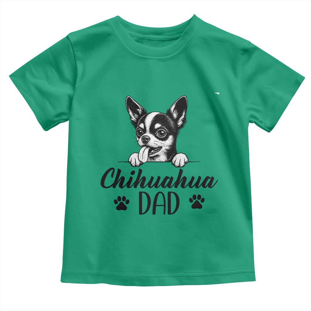 Proud Chihuahua Dad Toddler T Shirt Dog Lover Gift Idea
