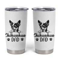 Proud Chihuahua Dad Tumbler Cup Dog Lover Gift Idea