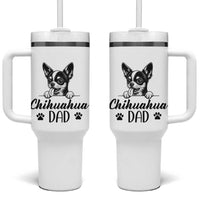 Proud Chihuahua Dad Tumbler With Handle Dog Lover Gift Idea