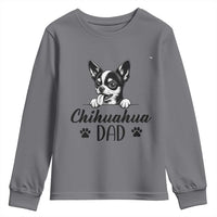 Proud Chihuahua Dad Youth Sweatshirt Dog Lover Gift Idea