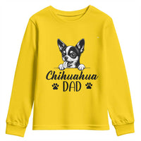 Proud Chihuahua Dad Youth Sweatshirt Dog Lover Gift Idea