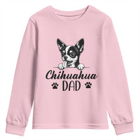 Proud Chihuahua Dad Youth Sweatshirt Dog Lover Gift Idea