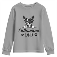 Proud Chihuahua Dad Youth Sweatshirt Dog Lover Gift Idea