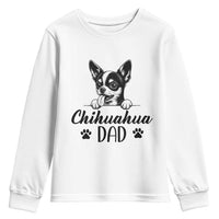 Proud Chihuahua Dad Youth Sweatshirt Dog Lover Gift Idea