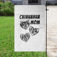 Proud Chihuahua Mom Garden Flag Ankle Biter Dog Lover