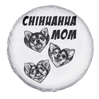 Proud Chihuahua Mom Spare Tire Cover Ankle Biter Dog Lover