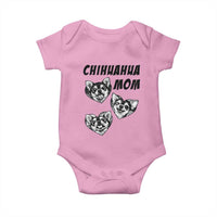 Proud Chihuahua Mom Baby Onesie Ankle Biter Dog Lover