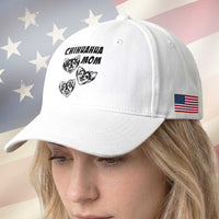 Proud Chihuahua Mom Baseball Cap Ankle Biter Dog Lover