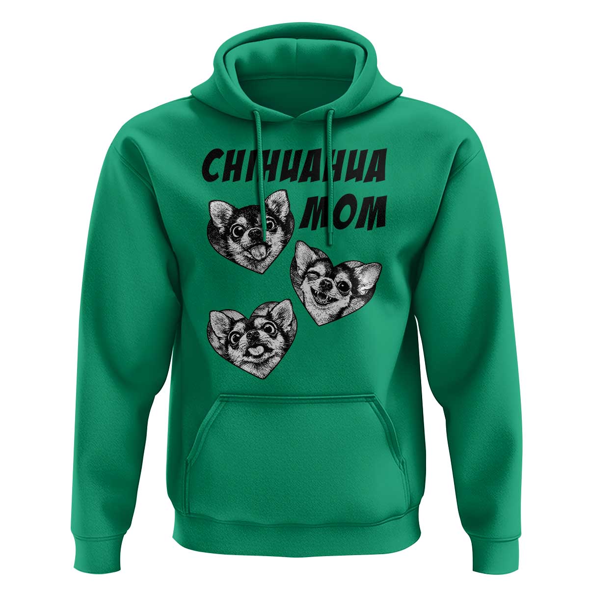 Proud Chihuahua Mom Hoodie Ankle Biter Dog Lover