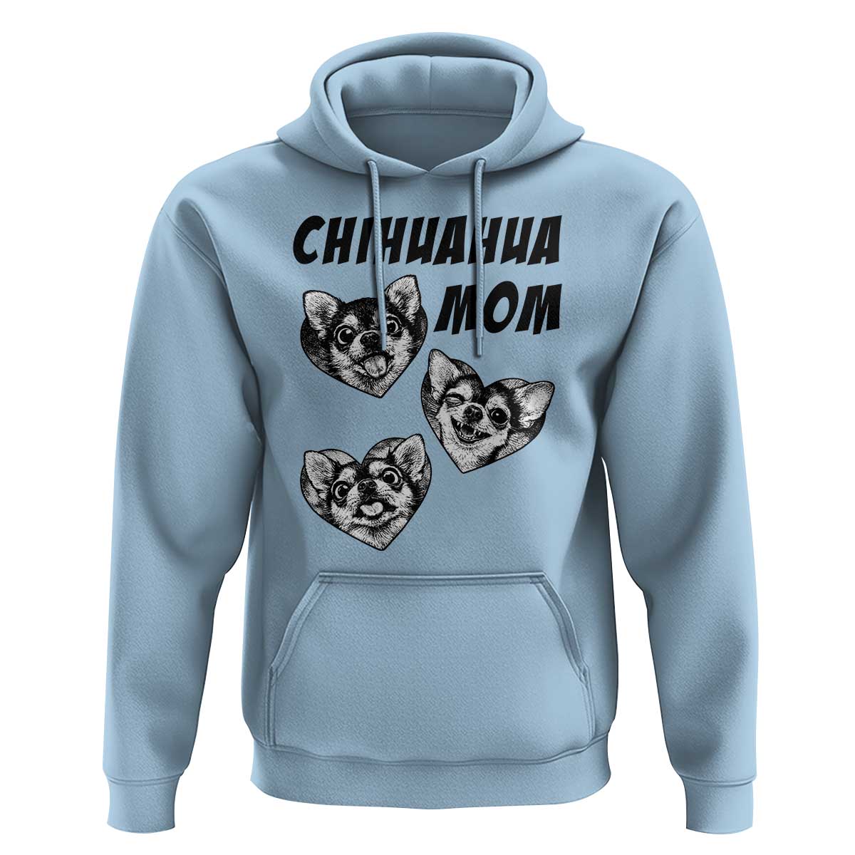 Proud Chihuahua Mom Hoodie Ankle Biter Dog Lover