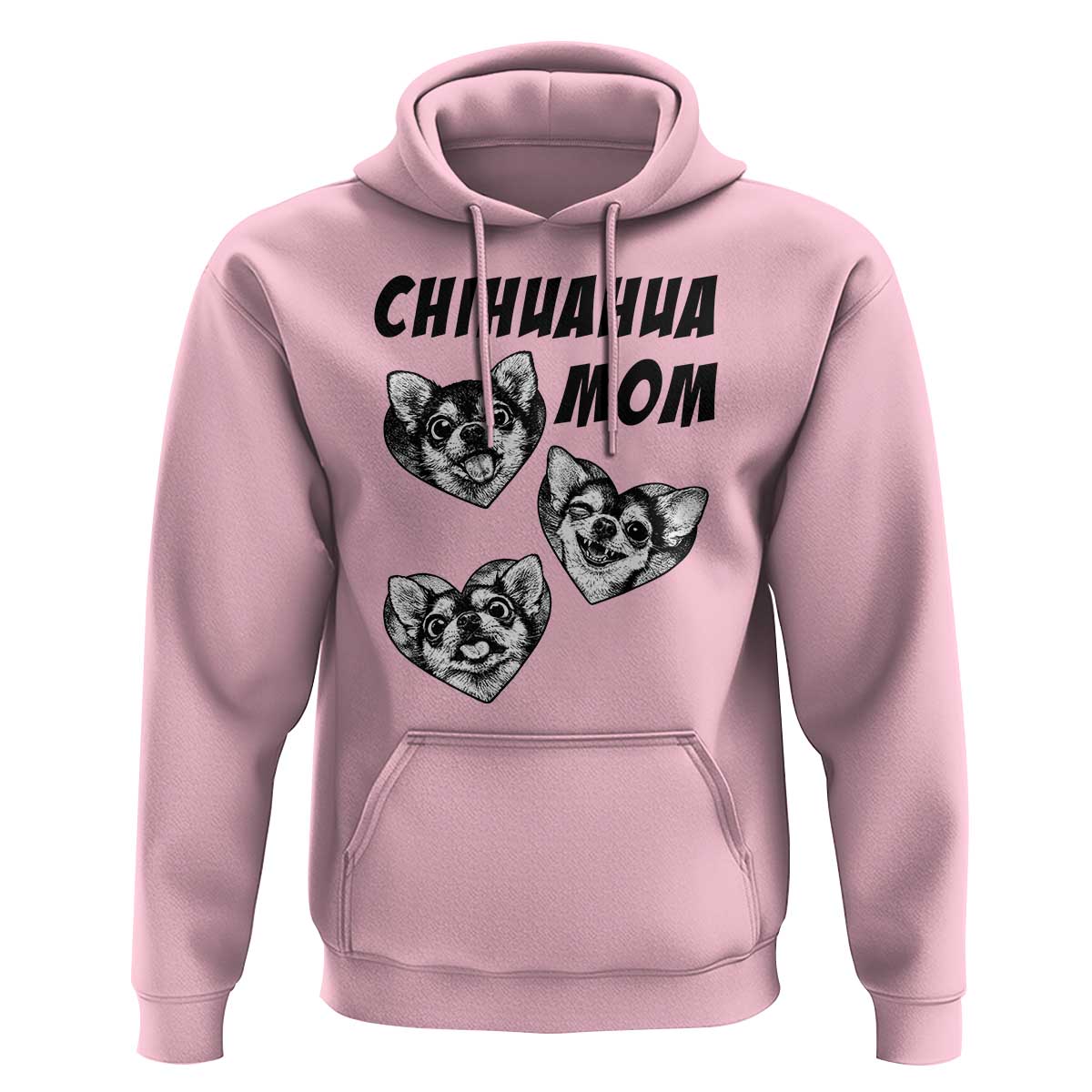 Proud Chihuahua Mom Hoodie Ankle Biter Dog Lover