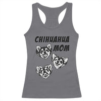 Proud Chihuahua Mom Racerback Tank Top Ankle Biter Dog Lover