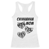 Proud Chihuahua Mom Racerback Tank Top Ankle Biter Dog Lover