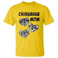 Proud Chihuahua Mom T Shirt Ankle Biter Dog Lover