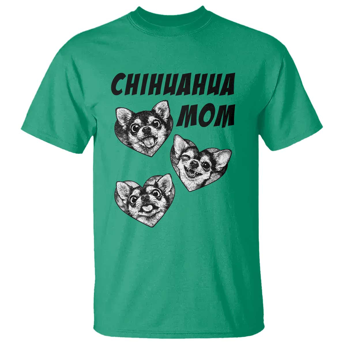 Proud Chihuahua Mom T Shirt Ankle Biter Dog Lover