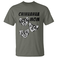 Proud Chihuahua Mom T Shirt Ankle Biter Dog Lover
