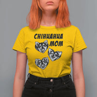 Proud Chihuahua Mom T Shirt For Women Ankle Biter Dog Lover
