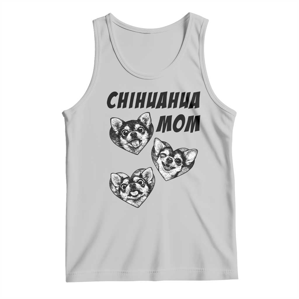 Proud Chihuahua Mom Tank Top Ankle Biter Dog Lover