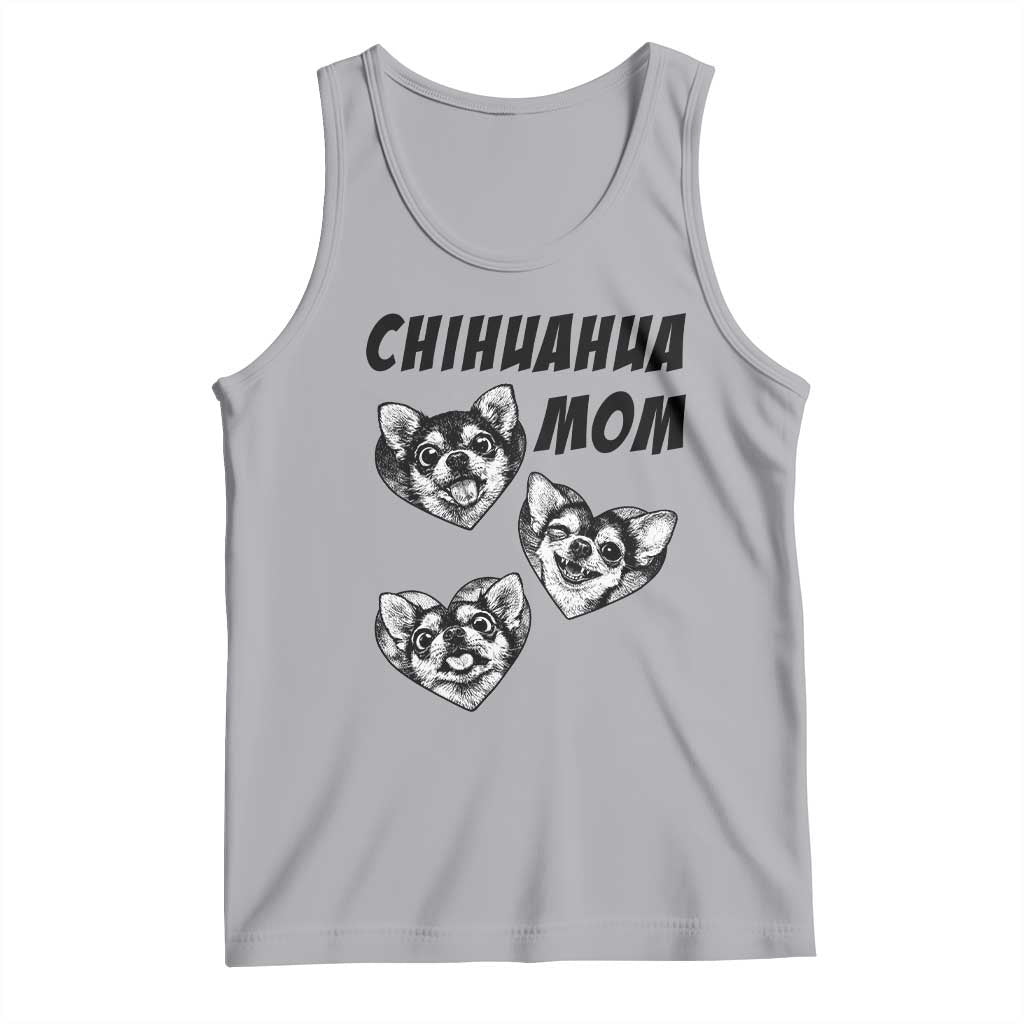 Proud Chihuahua Mom Tank Top Ankle Biter Dog Lover