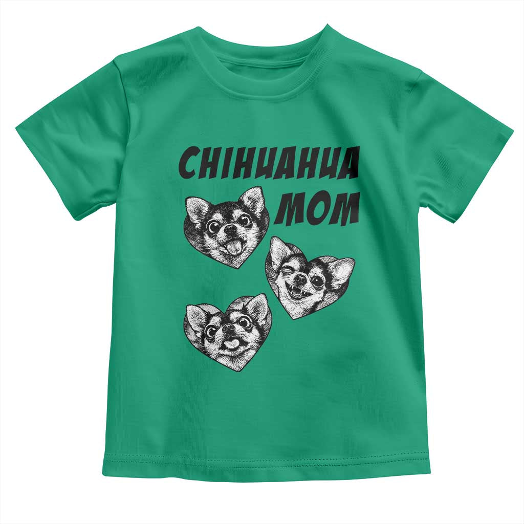 Proud Chihuahua Mom Toddler T Shirt Ankle Biter Dog Lover