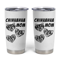 Proud Chihuahua Mom Tumbler Cup Ankle Biter Dog Lover