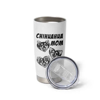 Proud Chihuahua Mom Tumbler Cup Ankle Biter Dog Lover