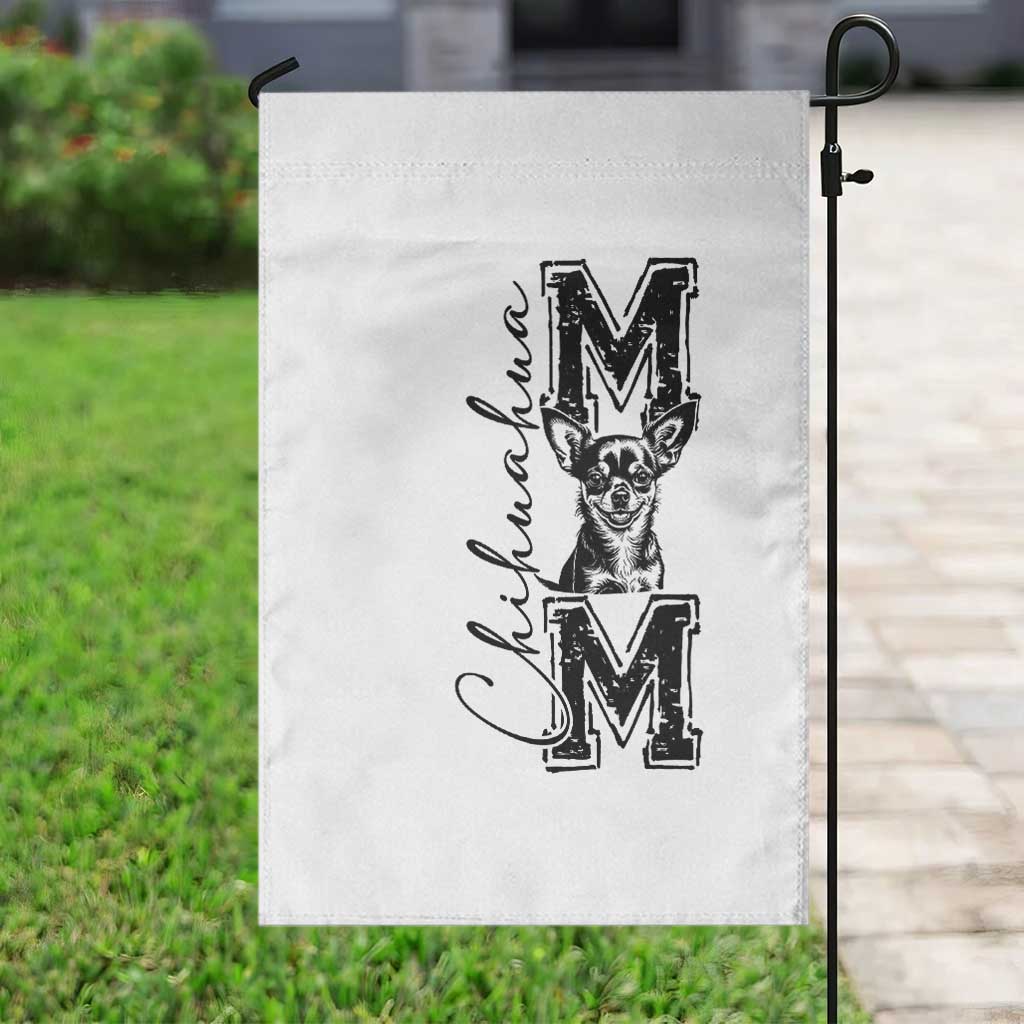 Chihuahua Mom Gift Garden Flag Mothers Day Dog Lover