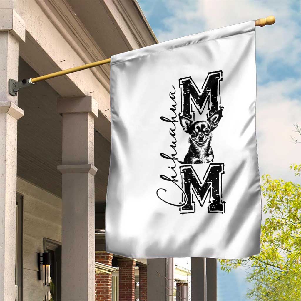 Chihuahua Mom Gift Garden Flag Mothers Day Dog Lover