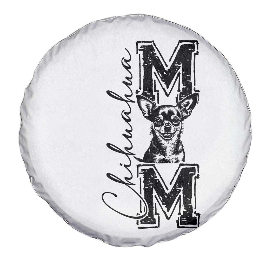 Chihuahua Mom Gift Spare Tire Cover Mothers Day Dog Lover