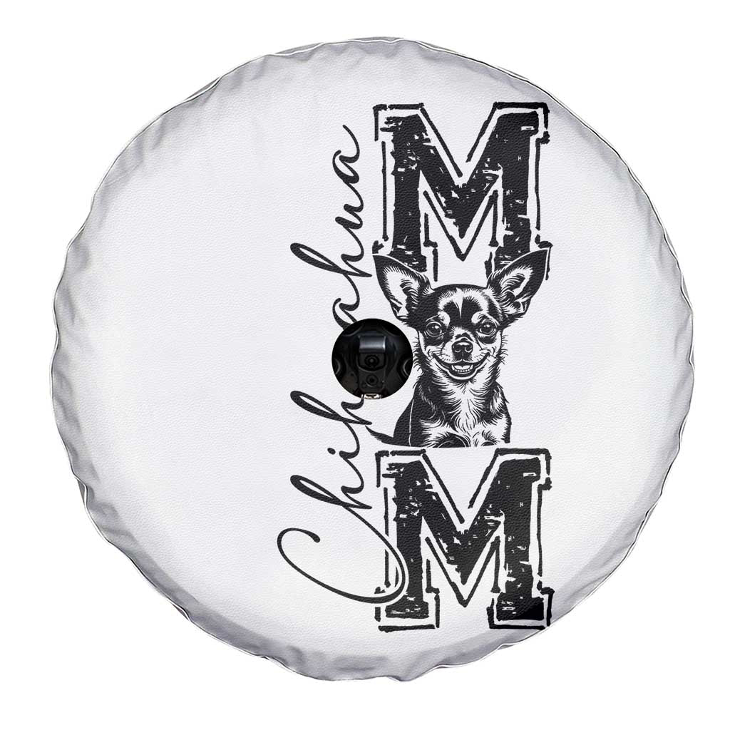 Chihuahua Mom Gift Spare Tire Cover Mothers Day Dog Lover