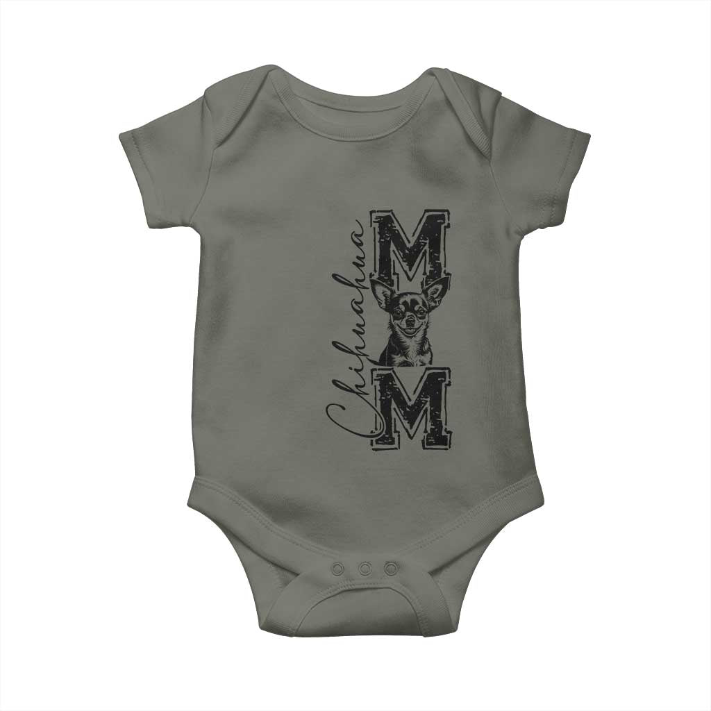 Chihuahua Mom Gift Baby Onesie Mothers Day Dog Lover