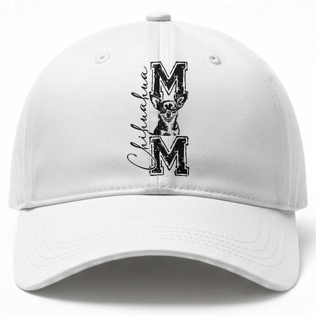 Chihuahua Mom Gift Baseball Cap Mothers Day Dog Lover