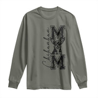 Chihuahua Mom Gift Long Sleeve Shirt Mothers Day Dog Lover