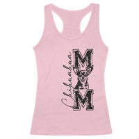 Chihuahua Mom Gift Racerback Tank Top Mothers Day Dog Lover