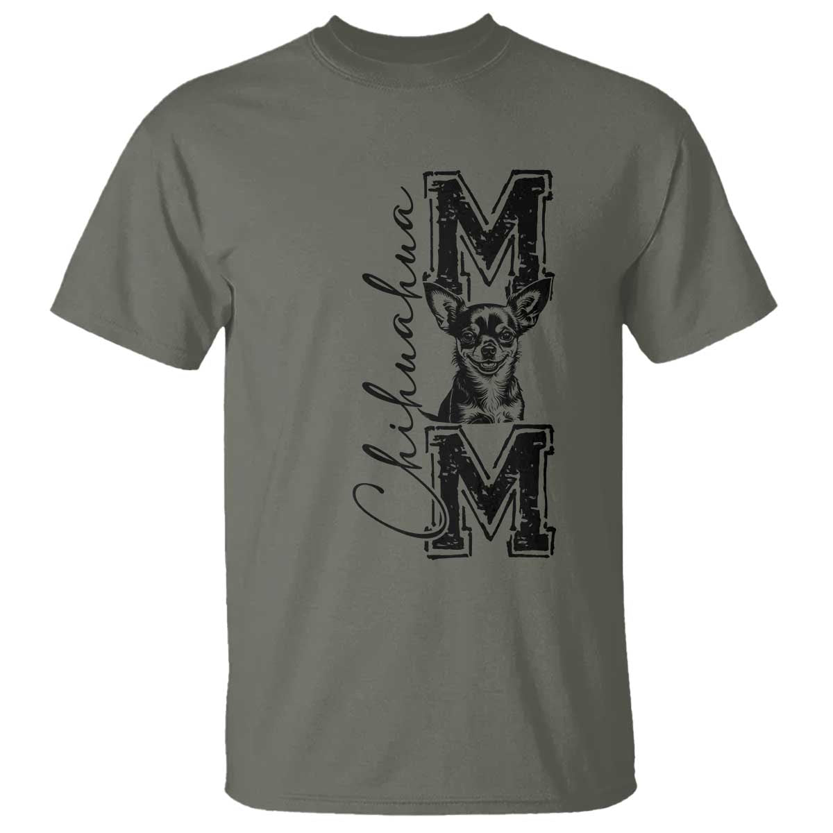 Chihuahua Mom Gift T Shirt Mothers Day Dog Lover