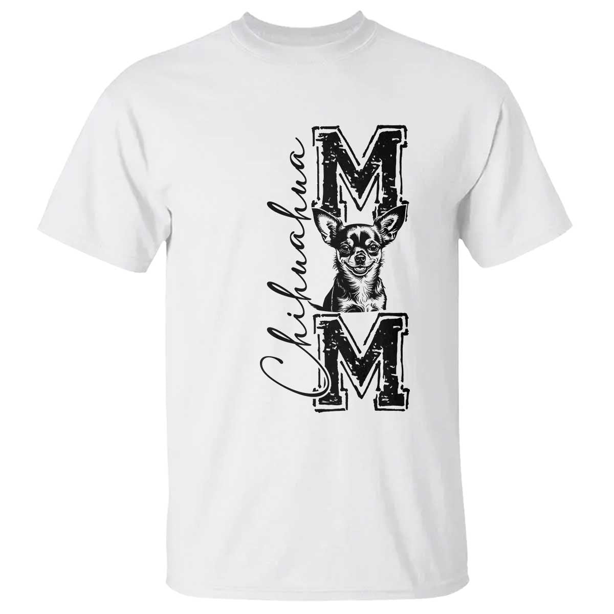 Chihuahua Mom Gift T Shirt Mothers Day Dog Lover