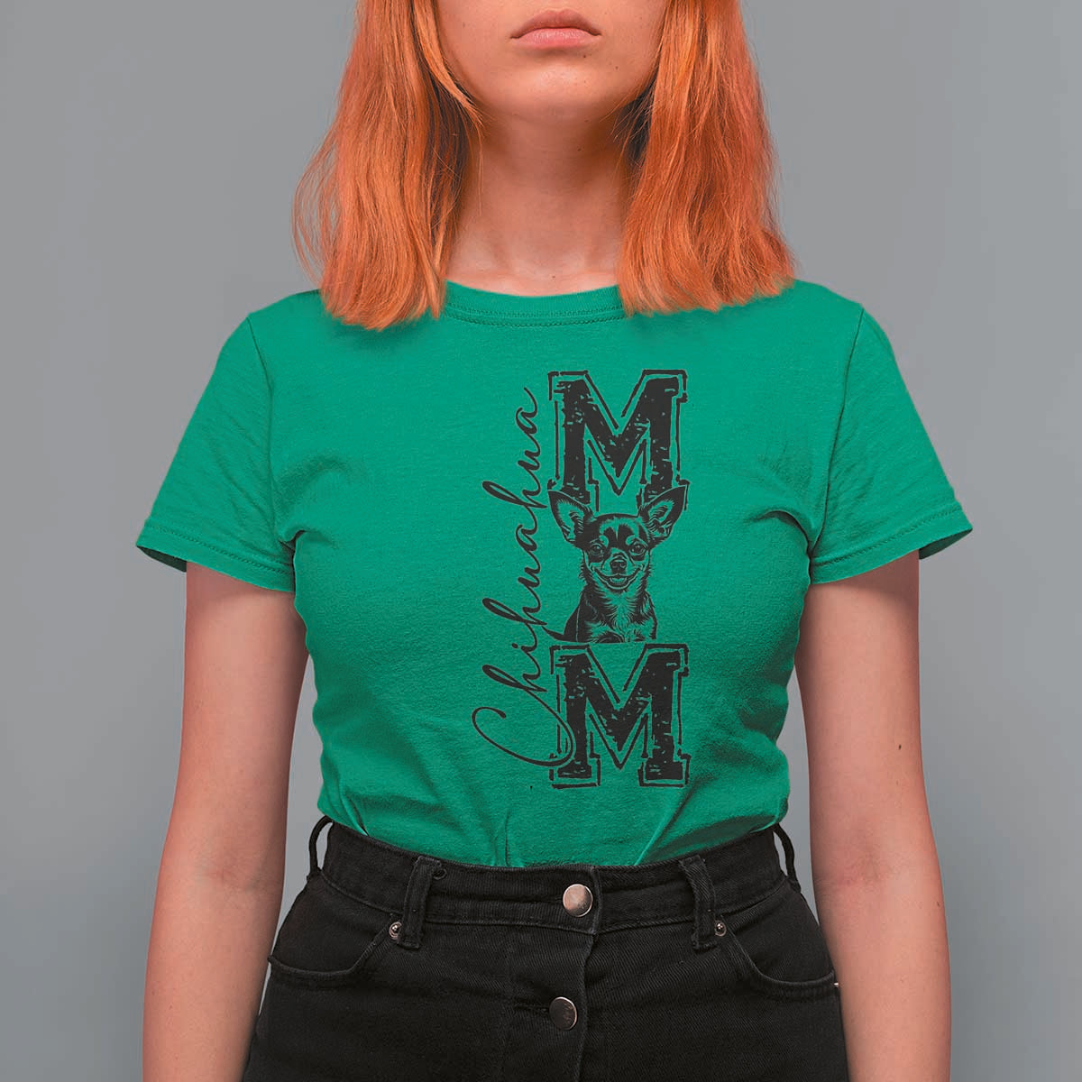 Chihuahua Mom Gift T Shirt For Women Mothers Day Dog Lover