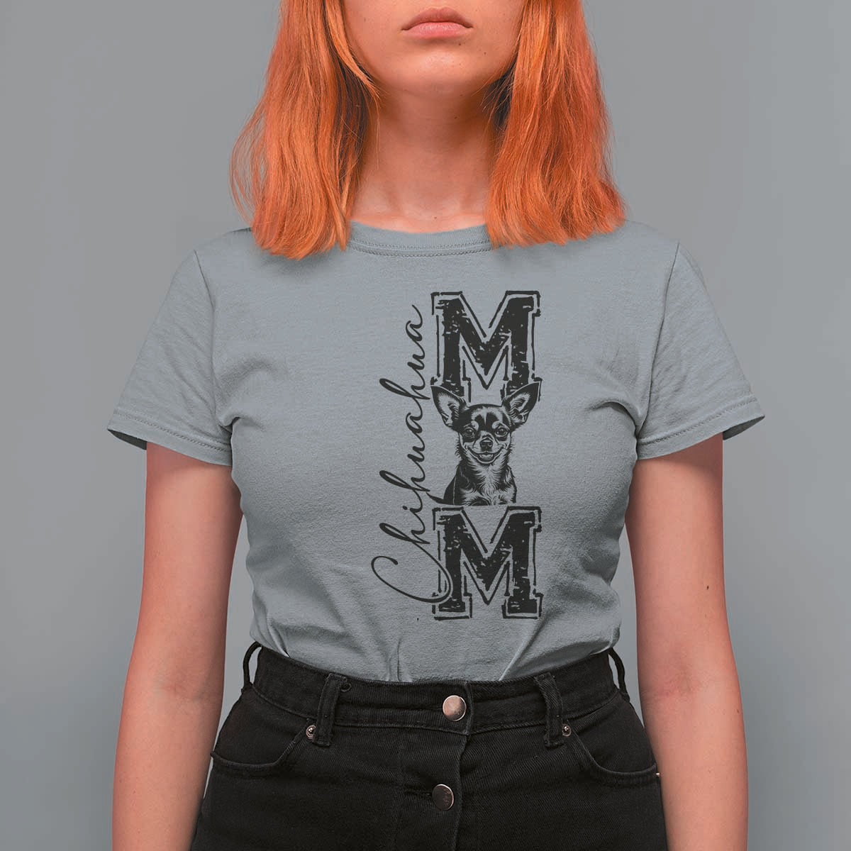 Chihuahua Mom Gift T Shirt For Women Mothers Day Dog Lover