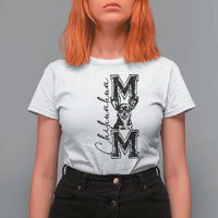 Chihuahua Mom Gift T Shirt For Women Mothers Day Dog Lover