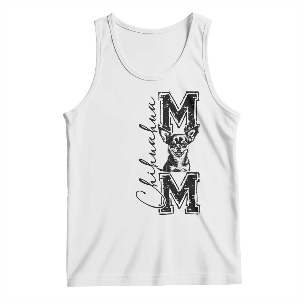 Chihuahua Mom Gift Tank Top Mothers Day Dog Lover