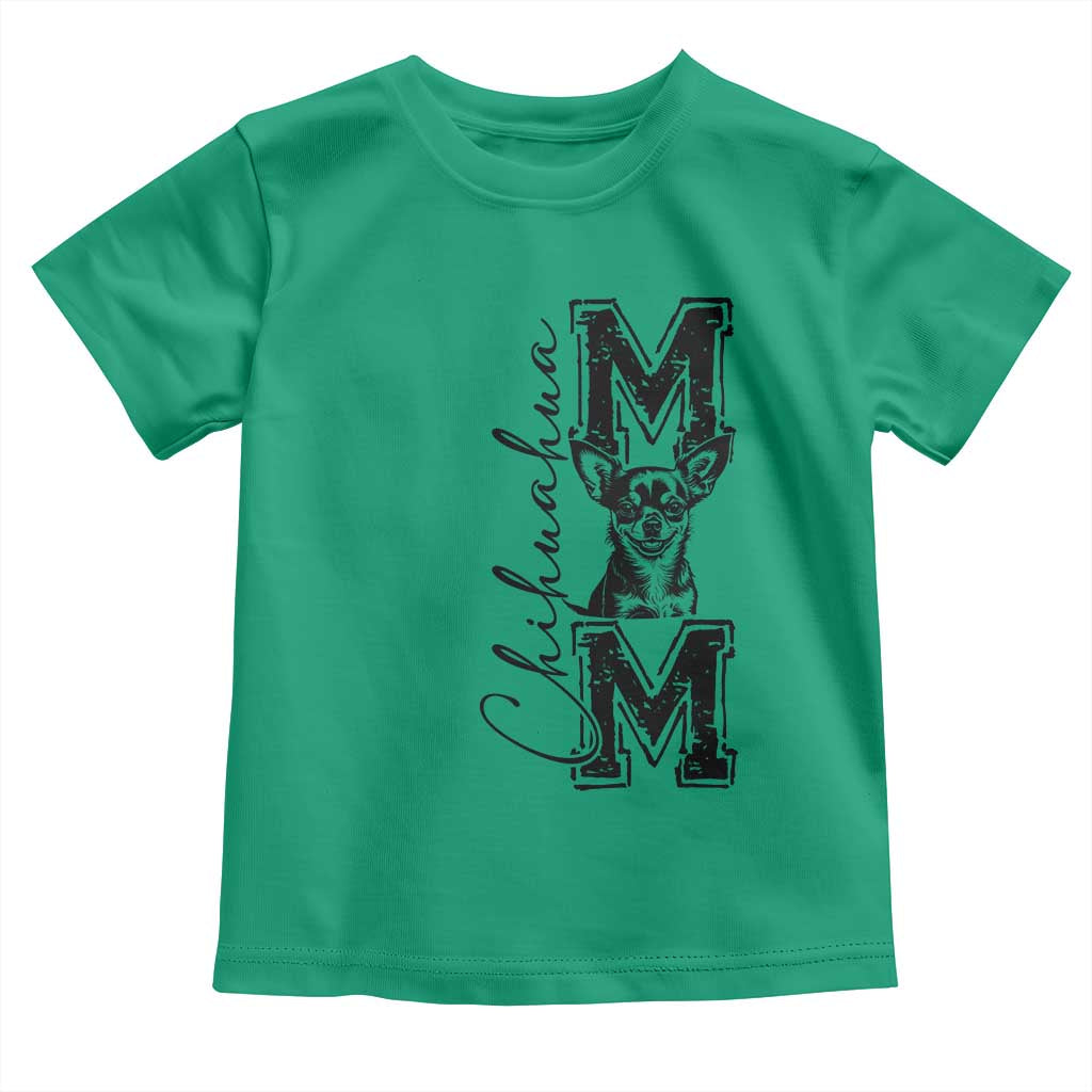 Chihuahua Mom Gift Toddler T Shirt Mothers Day Dog Lover