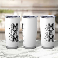 Chihuahua Mom Gift Tumbler Cup Mothers Day Dog Lover