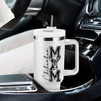 Chihuahua Mom Gift Tumbler With Handle Mothers Day Dog Lover