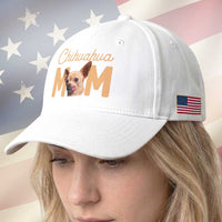 Proud Dog Mom Chihuahua Baseball Cap Mothers Day Lover Gift