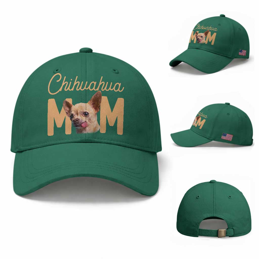 Proud Dog Mom Chihuahua Baseball Cap Mothers Day Lover Gift