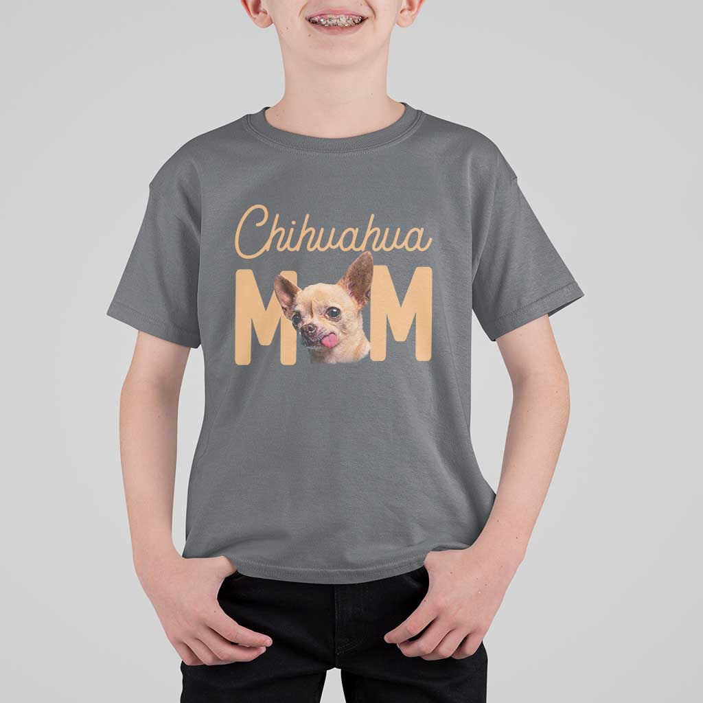 Proud Dog Mom Chihuahua T Shirt For Kid Mothers Day Lover Gift