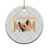 Proud Dog Mom Chihuahua Ceramic Ornament Mothers Day Lover Gift