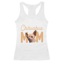 Proud Dog Mom Chihuahua Racerback Tank Top Mothers Day Lover Gift
