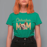 Proud Dog Mom Chihuahua T Shirt For Women Mothers Day Lover Gift